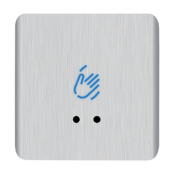 Buton de iesire Touchless ajustabil, aluminiu, argintiu, montaj aparent, IP66 Buton de iesire Touchless ajustabil, aluminiu, argintiu, montaj aparent, IP66
