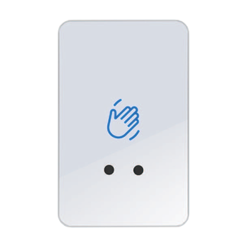 Buton de iesire Touchless ajustabil, plastic argintiu, montaj aparent, IP66 Buton de iesire Touchless ajustabil, plastic argintiu, montaj aparent, IP66