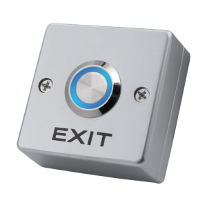 Buton de iesire, montaj aparent, aliaj, LED, NO-COM