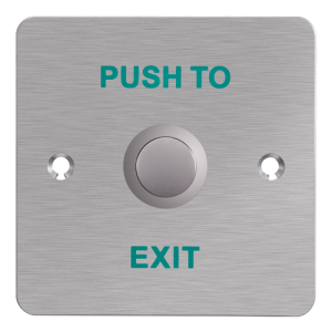 Buton iesire montaj ingropat, panou frontal Aluminiu - HIKVISION