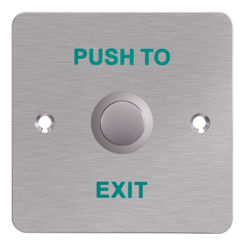 Buton iesire montaj ingropat, panou frontal Aluminiu - HIKVISION