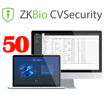 Licenta ZKBioCVSecurity pentru 50 usi - ZKTeco Licenta ZKBioCVSecurity pentru 50 usi - ZKTeco