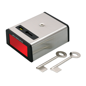 Buton de panica metalic cu retinere
