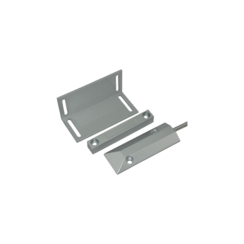 Contact magnetic aparent NC, pentru usa culisanta, suport L inclus