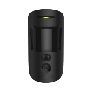 Detector de miscare PIR MotionCam Indoor, imunitate animale, wireless, negru - AJAX