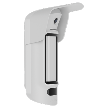 Detector de miscare PIR MotionCam Outdoor HighMount (PhOD), anti-masking, wireless, alb - AJAX