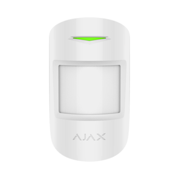 Detector de miscare PIR MotionProtect, wireless, alb - AJAX