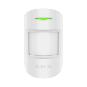 Detector de miscare in dubla tehnologie PIR+MW, alb - AJAX