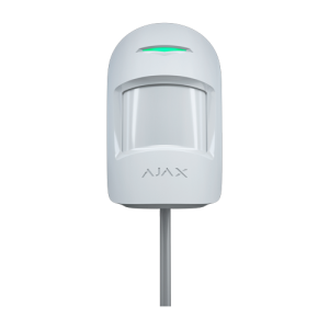 Detector de miscare in dubla tehnologie PIR+MW, MotionProtectPlus Fibra alb - AJAX