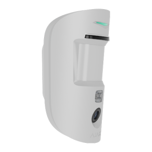 Detector de miscare PIR cu camera, Superior MotionCam AM (PhOD) anti-masking, wireless, alb - AJAX