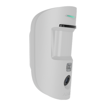 Detector de miscare PIR cu camera, Superior MotionCam AM (PhOD) anti-masking, wireless, alb - AJAX