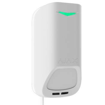 Detector de miscare PIR, anti-masking, Superior MotionProtect G3 Fibra alb - AJAX