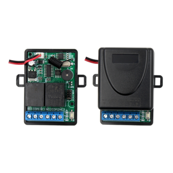 Set radio comanda - 2 relee 433MHz, ver. 2