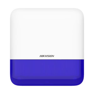 Sirena wireless AX PRO de exterior cu flash, led albastru, 868Mhz - HIKVISION