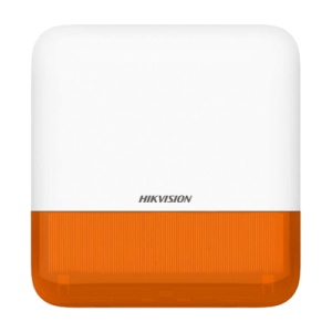 Sirena wireless AX PRO de exterior cu flash, led Portocaliu, 868Mhz - HIKVISION