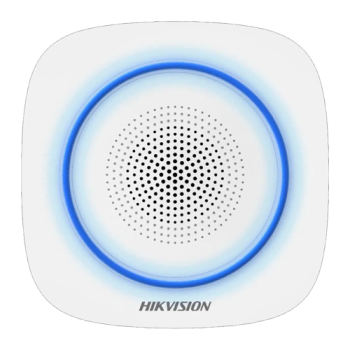 Sirena wireless AX PRO de interior cu led albastru, 868Mhz - HIKVISION Sirena wireless AX PRO de interior cu led albastru, 868Mhz - HIKVISION