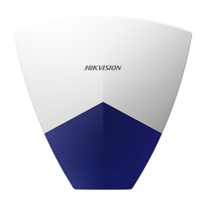 Sirena cablata de exterior, 12 VDC, Albastru, IP55 - HIKVISION
