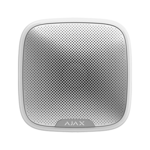 Sirena de exterior, wireless, alb - AJAX