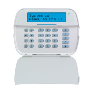 Tastatura LCD alfanumerica, cablata, 128 zone, modul Power G, cititor proximitate, SERIA PRO - DSC