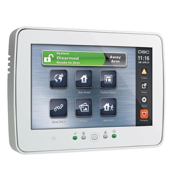 Tastatura touch screen color 7``, 248 zone, alb, EN/RO, SERIA PRO - DSC Tastatura touch screen color 7``, 248 zone, alb, EN/RO, SERIA PRO - DSC