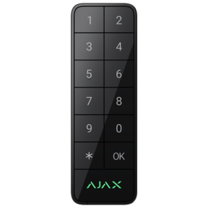 Tastatura Superior Keypad Outdoor, Fibra negru- AJAX