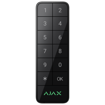 Tastatura Superior Keypad Outdoor, Fibra negru- AJAX