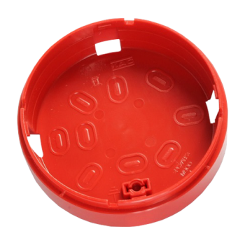 Baza cu adancime mica pentru sirene Morley-IAS, culoare rosu, set de 5 buc. - Honeywell