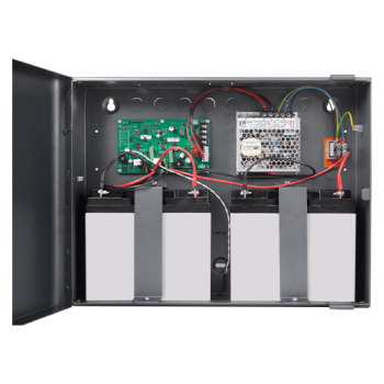 Modul sursa de alimentare pentru extinderea capacitatii de back-up pentru centrale Iris 4/8 2x12V/18Ah - TELETEK Modul sursa de alimentare pentru extinderea capacitatii de back-up pentru centrale Iris 4/8 2x12V/18Ah - TELETEK