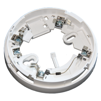 Soclu standard 24V cu dioda Schottky si curent de stare de alarma crescut (50mA) pentru detectoarele SensoMAG