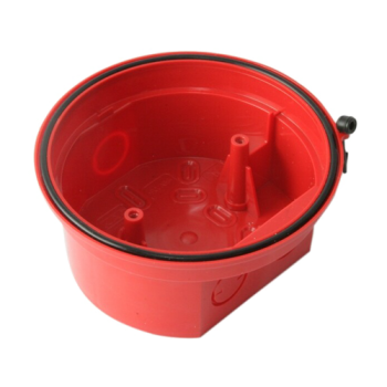 Baza incastrata pentru echipamentele AV, cu garnitura, montaj la exterior, culoare rosie, Morley-IAS - Honeywell Baza incastrata pentru echipamentele AV, cu garnitura, montaj la exterior, culoare rosie, Morley-IAS - Honeywell
