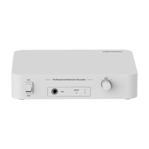 Audio decodor IP, 6W, Mic, Alarma - HIKVISION
