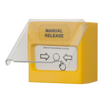 Buton conventional de alarmare incendiu de interior, capac protectie, compatibil IVY - TELETEK Buton conventional de alarmare incendiu de interior, capac protectie, compatibil IVY - TELETEK