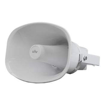 Difuzor IP tip palnie 30W, Mic, PoE, Alarma, IP 66 - UNV Difuzor IP tip palnie 30W, Mic, PoE, Alarma, IP 66 - UNV