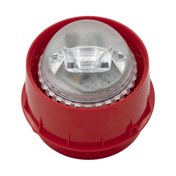 Sirena cu flash, wireless, Morley-IAS, adresabila, LED-uri de culoare rosie, lentila de culoare rosie - Honeywell