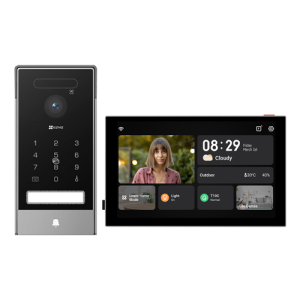 Videointerfon 4K, recunoastere faciala, scanare biometrica a palmei, monitor 8``, IR, Wi-Fi6 - EZVIZ