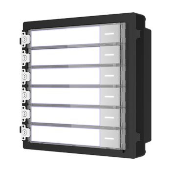 Modul extensie afisaj 6 familii pentru Interfon modular - HIKVISION Modul extensie afisaj 6 familii pentru Interfon modular - HIKVISION