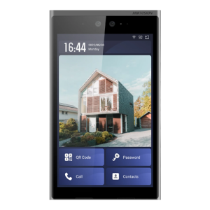 Videointerfon TCP/IP, 10.1`` touch screen, recunoastere faciala, IK07 - HIKVISION