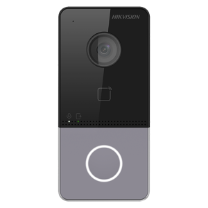 Panou exterior videointerfon TCP/IP, Wi-Fi 2.4GHz, 1 familie, control acces integrat - HIKVISION