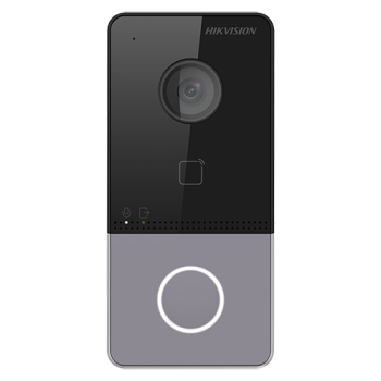 Panou exterior videointerfon TCP/IP, Wi-Fi 2.4GHz, 1 familie, control acces integrat - HIKVISION Panou exterior videointerfon TCP/IP, Wi-Fi 2.4GHz, 1 familie, control acces integrat - HIKVISION