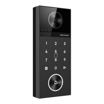 Panou exterior videointerfon TCP/IP 4MP, IR 3m, WI-FI6, Bluetooth, PIN, PoE, M1, IP65 - HIKVISION Panou exterior videointerfon TCP/IP 4MP, IR 3m, WI-FI6, Bluetooth, PIN, PoE, M1, IP65 - HIKVISION