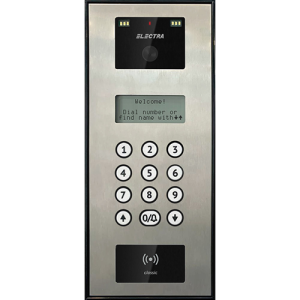 Panou exterior audio - video, semiduplex digital - ELECTRA