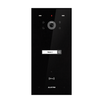 Panou exterior video Home pentru 1 Familie - SMART, G3, montaj ingropat, NEGRU - ELECTRA Panou exterior video Home pentru 1 Familie - SMART, G3, montaj ingropat, NEGRU - ELECTRA