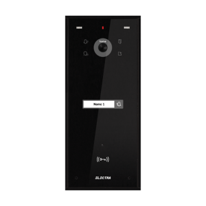Panou exterior video Home pentru 1 Familie - SMART, G3, montaj aparent, NEGRU - ELECTRA
