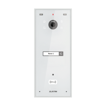 Panou exterior video Home pentru 1 Familie - SMART, G3, montaj aparent, ALB - ELECTRA Panou exterior video Home pentru 1 Familie - SMART, G3, montaj aparent, ALB - ELECTRA