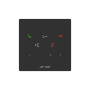 Post interior interfon TCP/IP, 9 butoane, PoE - HIKVISION
