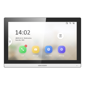Monitor videointerfon TCP/IP, Wi-Fi, ecran LCD 7``, Alarma - HIKVISION Monitor videointerfon TCP/IP, Wi-Fi, ecran LCD 7``, Alarma - HIKVISION