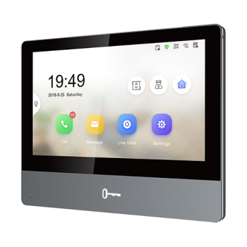 Monitor videointerfon TCP/IP Wireless, Touch Screen IPS-TFT LCD 7inch - HIKVISION Monitor videointerfon TCP/IP Wireless, Touch Screen IPS-TFT LCD 7inch - HIKVISION