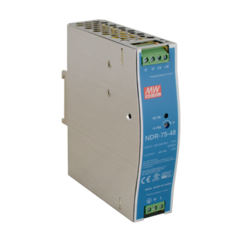 Sursa de alimentare in comutatie, 48V/1.6A, 76.8W, sina DIN - MEAN WELL Sursa de alimentare in comutatie, 48V/1.6A, 76.8W, sina DIN - MEAN WELL