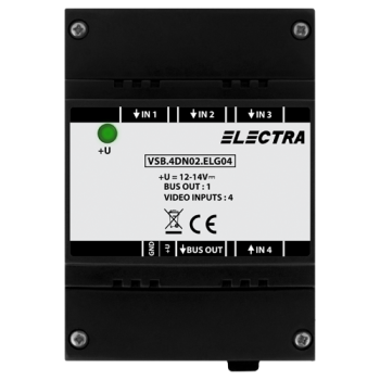 Doza selectie video, 4 intrari video SMART - ELECTRA Doza selectie video, 4 intrari video SMART - ELECTRA
