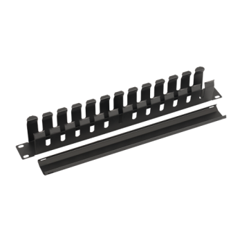 Organizator metalic cabluri, 1U, 12 out - ASYTECH Networking